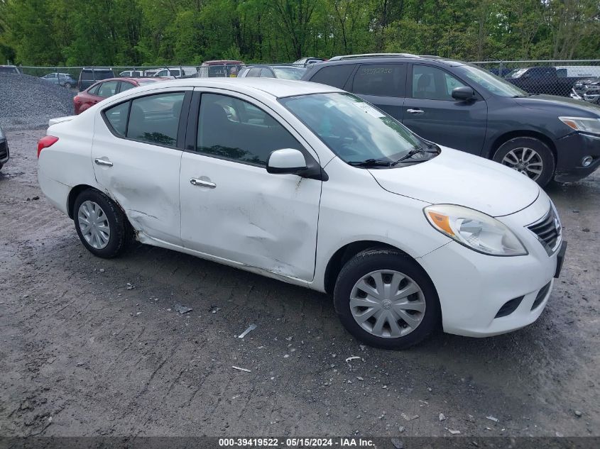 2014 Nissan Versa 1.6 Sv VIN: 3N1CN7AP9EL808444 Lot: 39419522