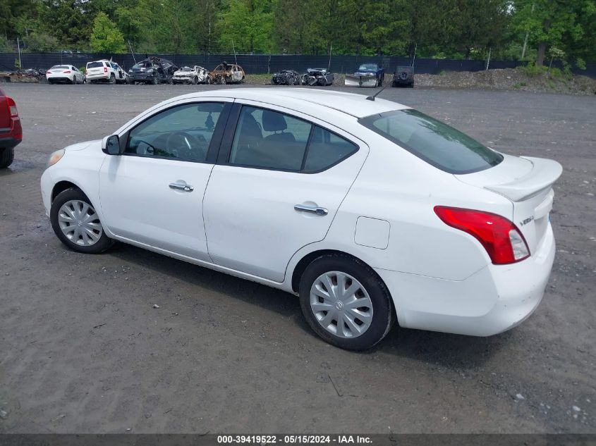 2014 Nissan Versa 1.6 Sv VIN: 3N1CN7AP9EL808444 Lot: 39419522