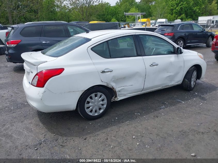 2014 Nissan Versa 1.6 Sv VIN: 3N1CN7AP9EL808444 Lot: 39419522