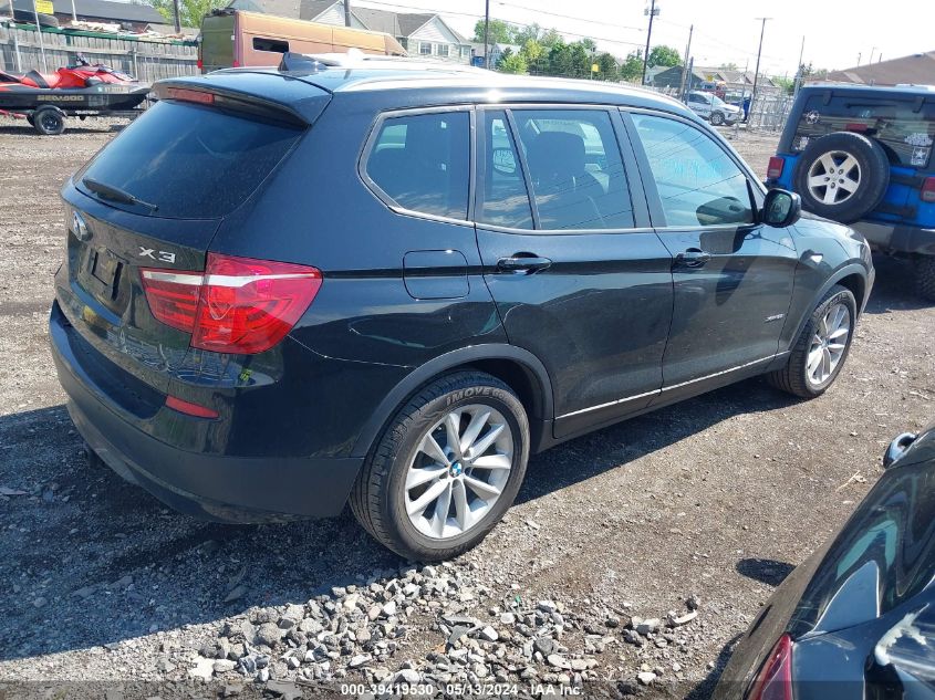 2013 BMW X3 xDrive28I VIN: 5UXWX9C58D0A27083 Lot: 39419530