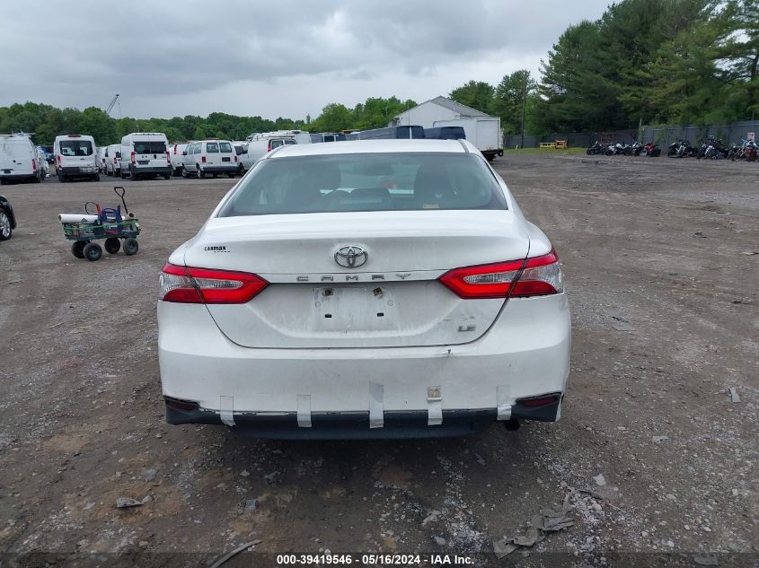 2018 Toyota Camry Le VIN: 4T1B11HKXJU101246 Lot: 39419546