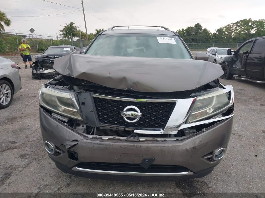 2013 Nissan Pathfinder Platinum VIN: 5N1AR2MN5DC629636 Lot: 39419555