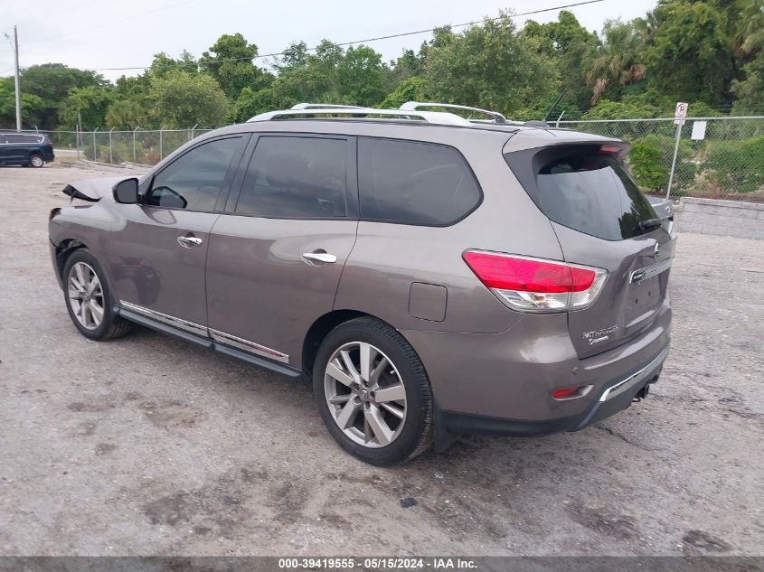 2013 Nissan Pathfinder Platinum VIN: 5N1AR2MN5DC629636 Lot: 39419555