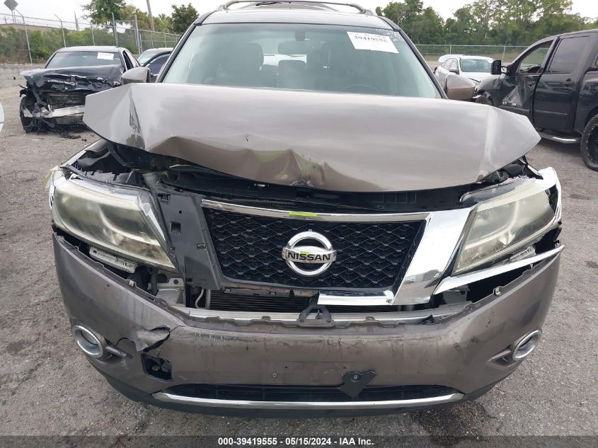 2013 Nissan Pathfinder Platinum VIN: 5N1AR2MN5DC629636 Lot: 39419555