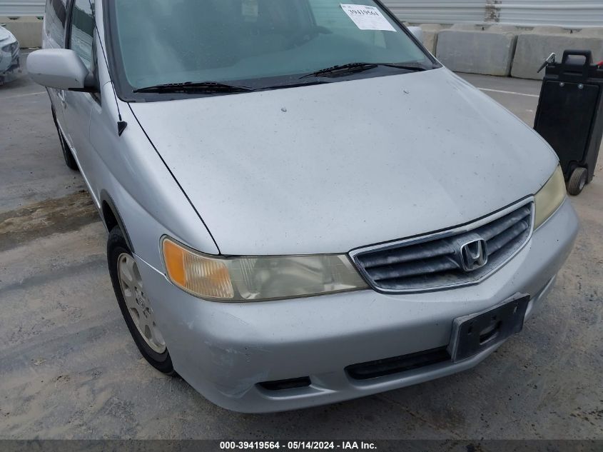 2002 Honda Odyssey Ex-L VIN: 2HKRL18932H579689 Lot: 39419564