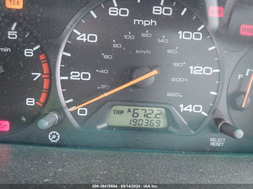 2002 Honda Odyssey Ex-L VIN: 2HKRL18932H579689 Lot: 39419564