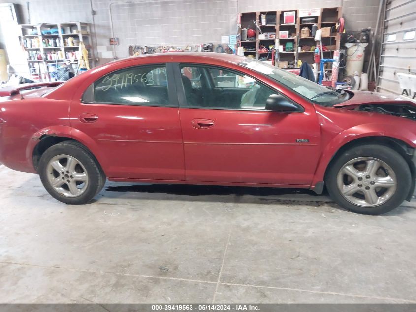 2005 Dodge Stratus Sxt VIN: 1B3EL46R25N559569 Lot: 39419563