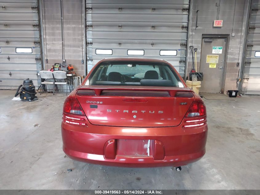2005 Dodge Stratus Sxt VIN: 1B3EL46R25N559569 Lot: 39419563