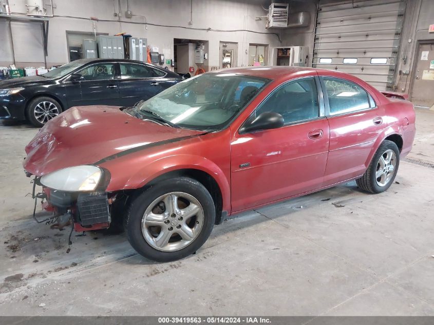 2005 Dodge Stratus Sxt VIN: 1B3EL46R25N559569 Lot: 39419563