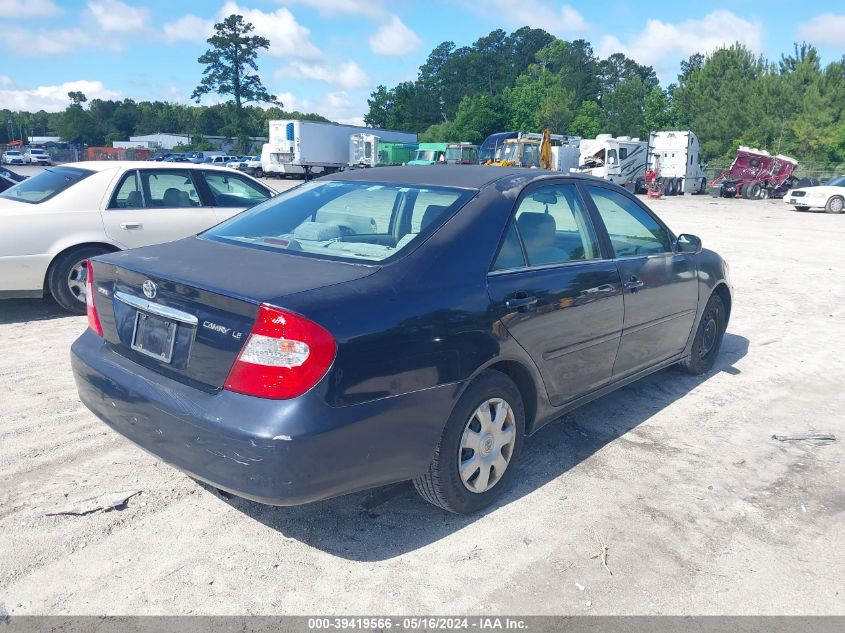 2004 Toyota Camry Le VIN: 4T1BE32K34U278248 Lot: 39419566