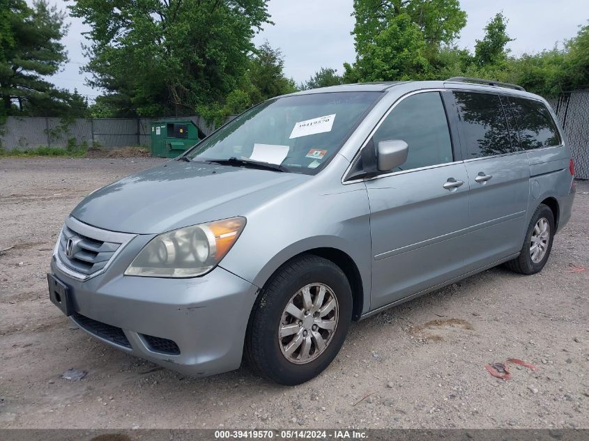 2008 Honda Odyssey Exl VIN: 5FNRL38758B001627 Lot: 39419570