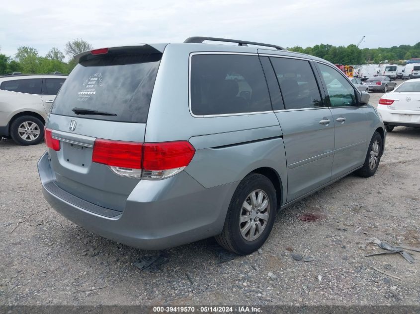 2008 Honda Odyssey Exl VIN: 5FNRL38758B001627 Lot: 39419570