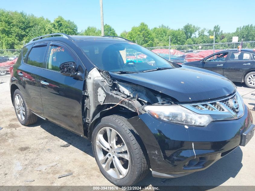 2013 Nissan Murano Le VIN: JN8AZ1MW0DW322644 Lot: 39419576