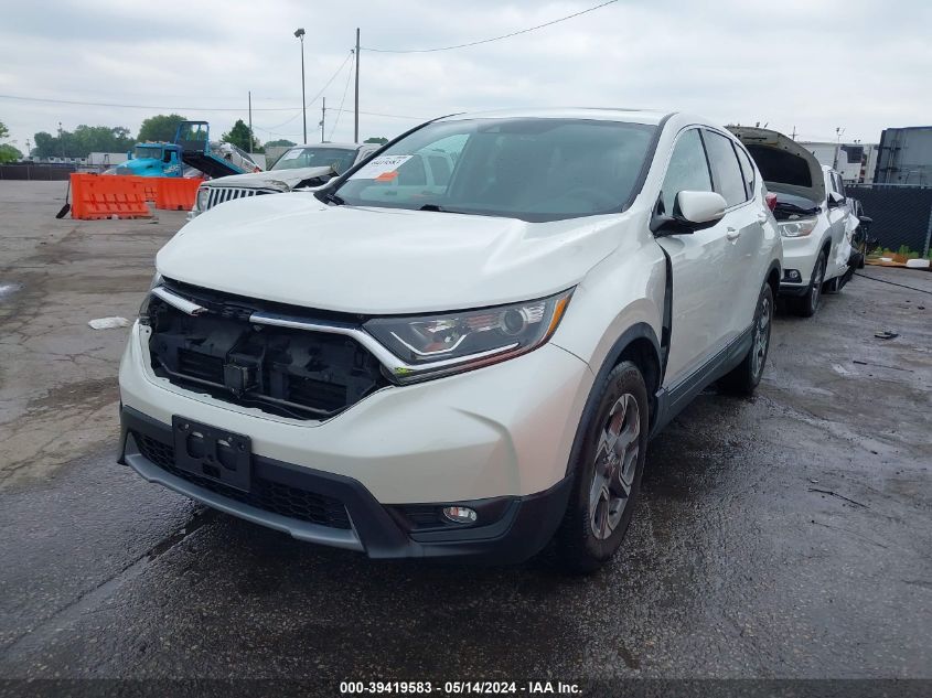 2017 Honda Cr-V Ex VIN: 2HKRW2H52HH677163 Lot: 39419583