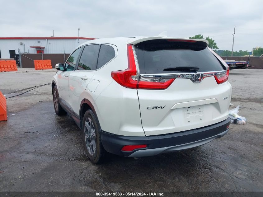 2017 Honda Cr-V Ex VIN: 2HKRW2H52HH677163 Lot: 39419583