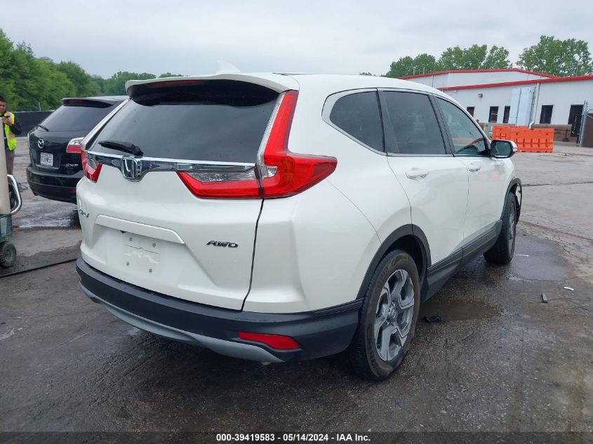 2017 Honda Cr-V Ex VIN: 2HKRW2H52HH677163 Lot: 39419583