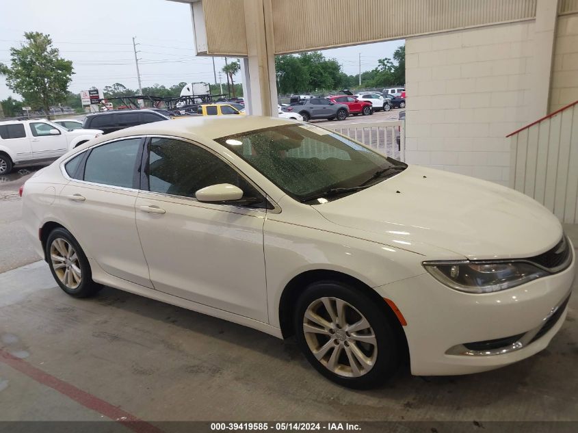 2015 Chrysler 200 Limited VIN: 1C3CCCAB0FN622569 Lot: 39419585