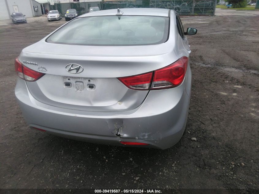 2013 Hyundai Elantra Gls VIN: 5NPDH4AE7DH362993 Lot: 39419587