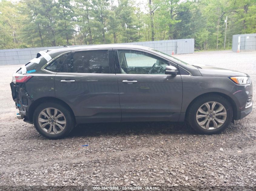 2019 Ford Edge Titanium VIN: 2FMPK4K92KBB44402 Lot: 39419588
