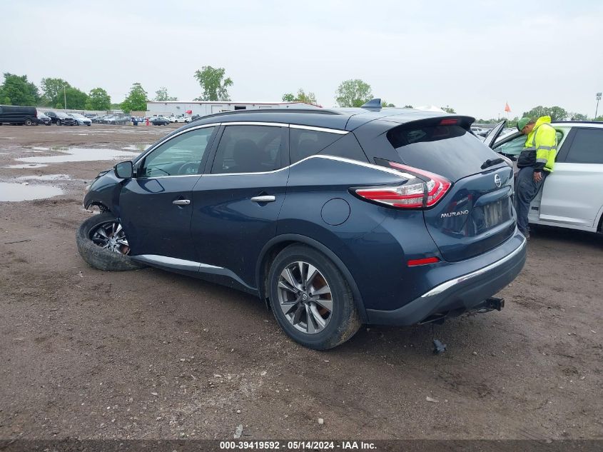 2018 Nissan Murano Sv VIN: 5N1AZ2MG3JN104043 Lot: 39419592