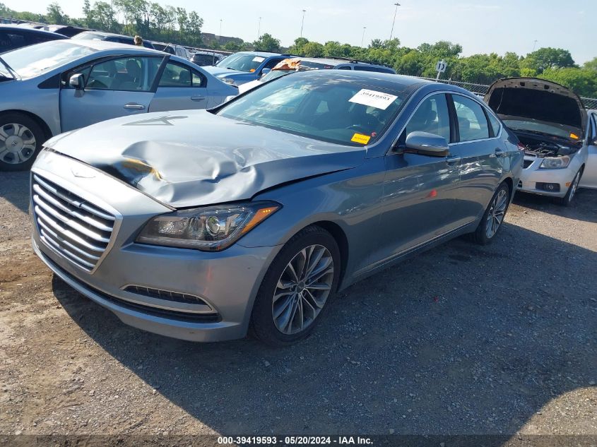 2015 Hyundai Genesis 3.8 VIN: KMHGN4JE0FU057006 Lot: 39419593