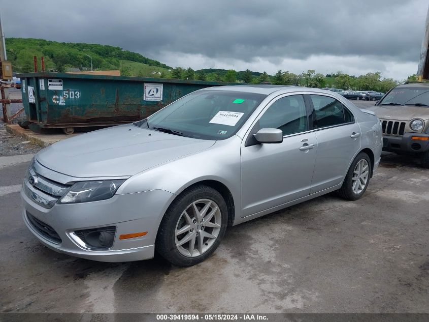 2012 Ford Fusion Sel VIN: 3FAHP0JA6CR314302 Lot: 39419594