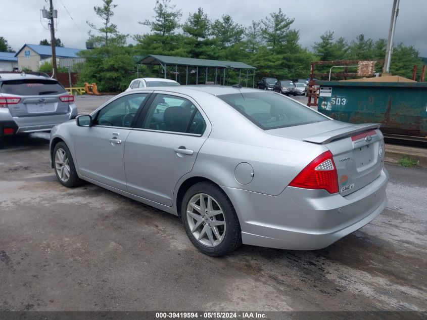 2012 Ford Fusion Sel VIN: 3FAHP0JA6CR314302 Lot: 39419594