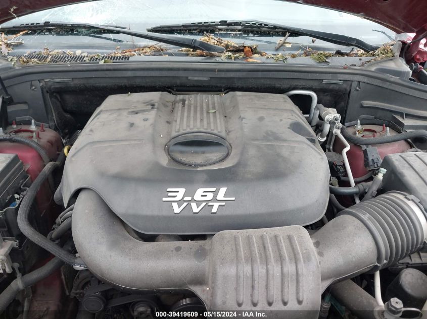 2013 Dodge Durango Sxt VIN: 1C4RDJAG5DC657507 Lot: 39419609