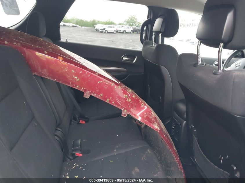 2013 Dodge Durango Sxt VIN: 1C4RDJAG5DC657507 Lot: 39419609