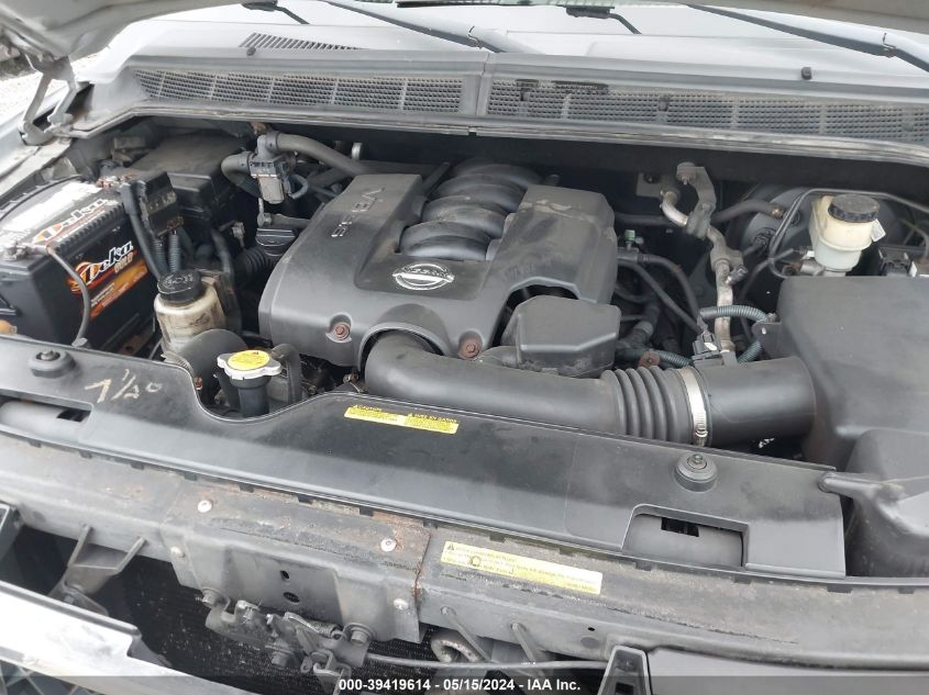 2005 Nissan Armada Se/Le VIN: 5N1AA08B55N732573 Lot: 39419614