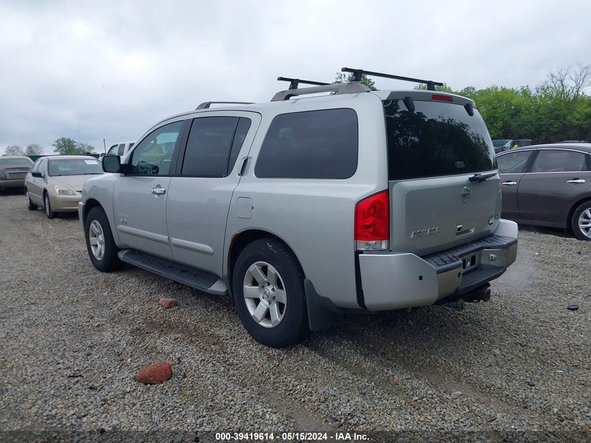 2005 Nissan Armada Se/Le VIN: 5N1AA08B55N732573 Lot: 39419614