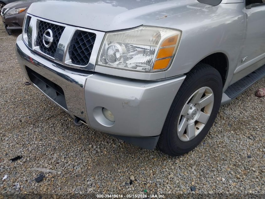 2005 Nissan Armada Se/Le VIN: 5N1AA08B55N732573 Lot: 39419614