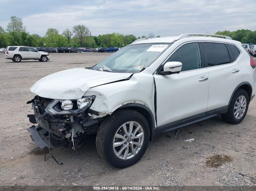 2017 Nissan Rogue Sv VIN: KNMAT2MV5HP611304 Lot: 39419616