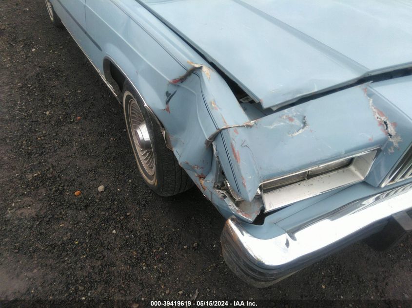 1987 Mercury Grand Marquis Ls VIN: 2MEBM75FXHX680004 Lot: 39419619