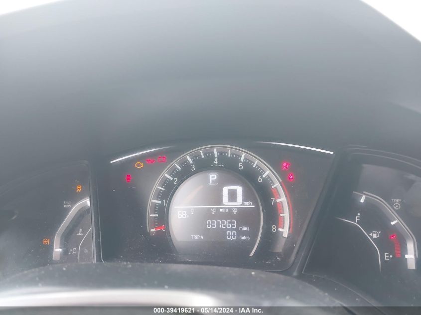 2018 Honda Civic Lx VIN: SHHFK7H24JU417772 Lot: 39419621