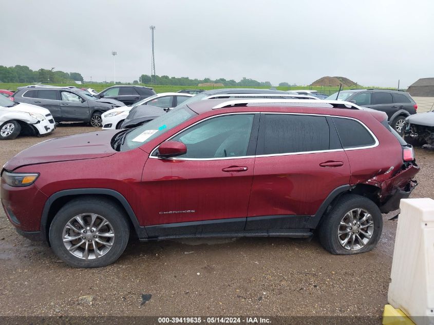 2019 Jeep Cherokee Latitude Plus 4X4 VIN: 1C4PJMLX6KD471805 Lot: 39419635