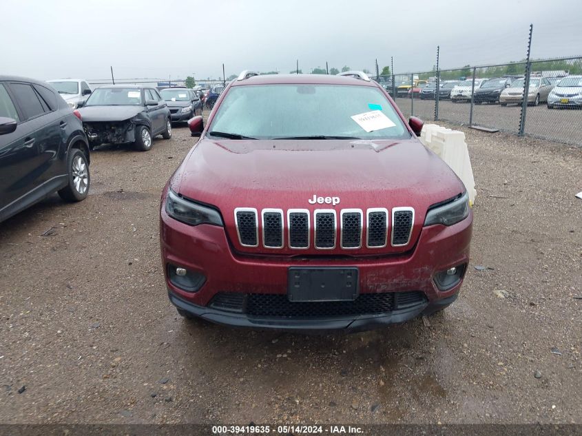 2019 Jeep Cherokee Latitude Plus 4X4 VIN: 1C4PJMLX6KD471805 Lot: 39419635