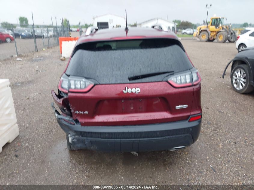 2019 Jeep Cherokee Latitude Plus 4X4 VIN: 1C4PJMLX6KD471805 Lot: 39419635