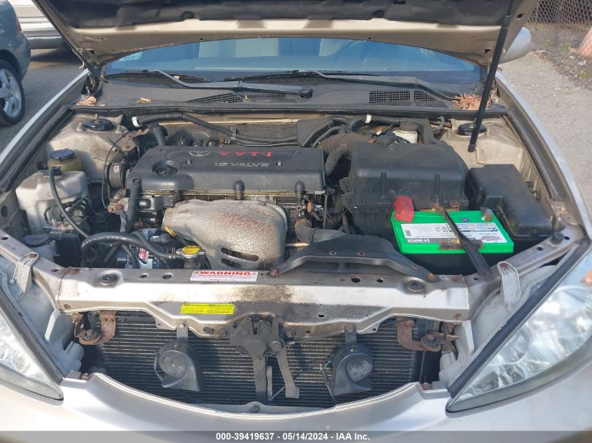 2004 Toyota Camry Le/Xle/Se VIN: 4T1BE32K44U263371 Lot: 39419637