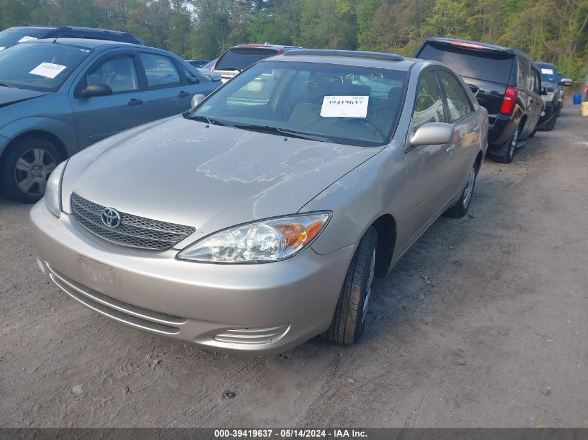 2004 Toyota Camry Le/Xle/Se VIN: 4T1BE32K44U263371 Lot: 39419637