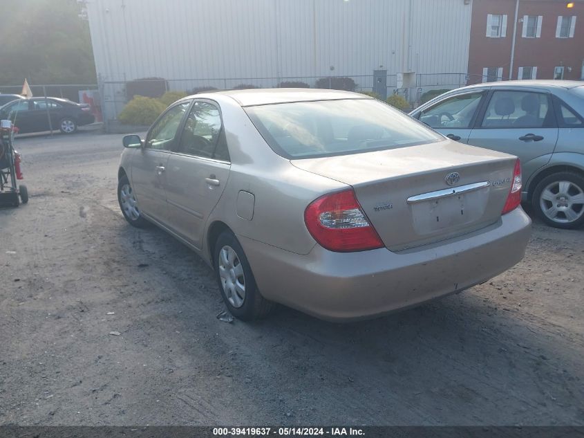 2004 Toyota Camry Le/Xle/Se VIN: 4T1BE32K44U263371 Lot: 39419637