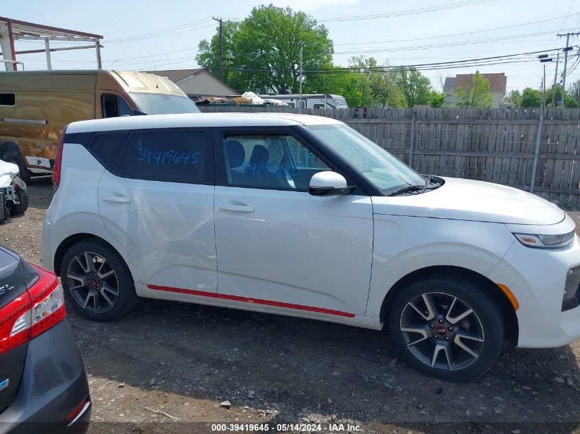 2020 Kia Soul Gt-Line VIN: KNDJ63AUXL7004607 Lot: 39419645