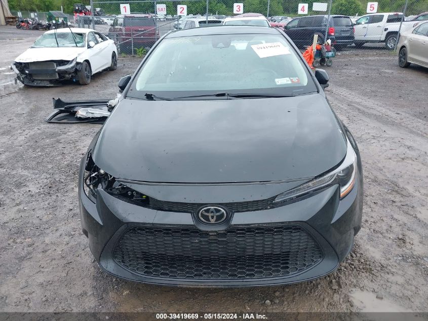 2022 Toyota Corolla Le VIN: 5YFEPMAE0NP312738 Lot: 39419669