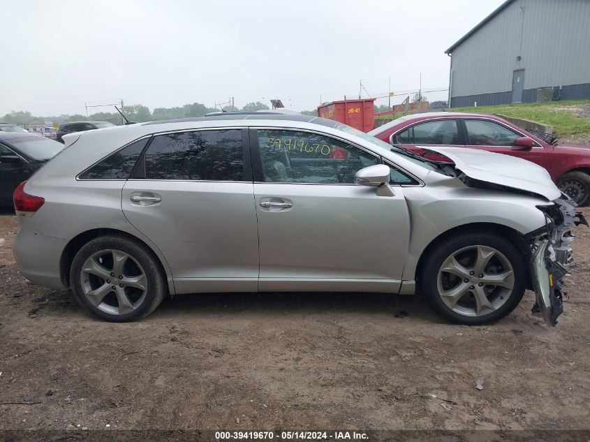 2014 Toyota Venza Limited V6 VIN: 4T3BK3BB1EU102820 Lot: 39419670