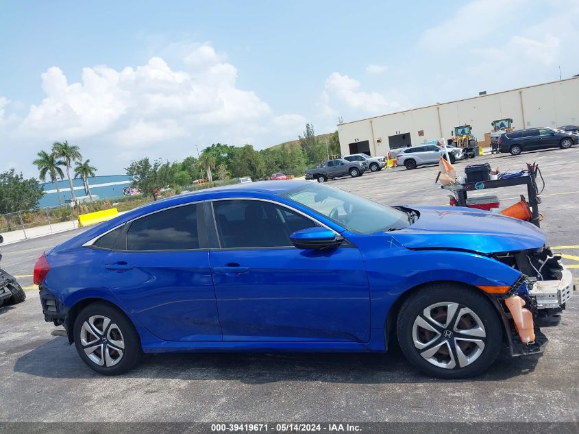 2016 Honda Civic Lx VIN: 19XFC2F5XGE040104 Lot: 39419671