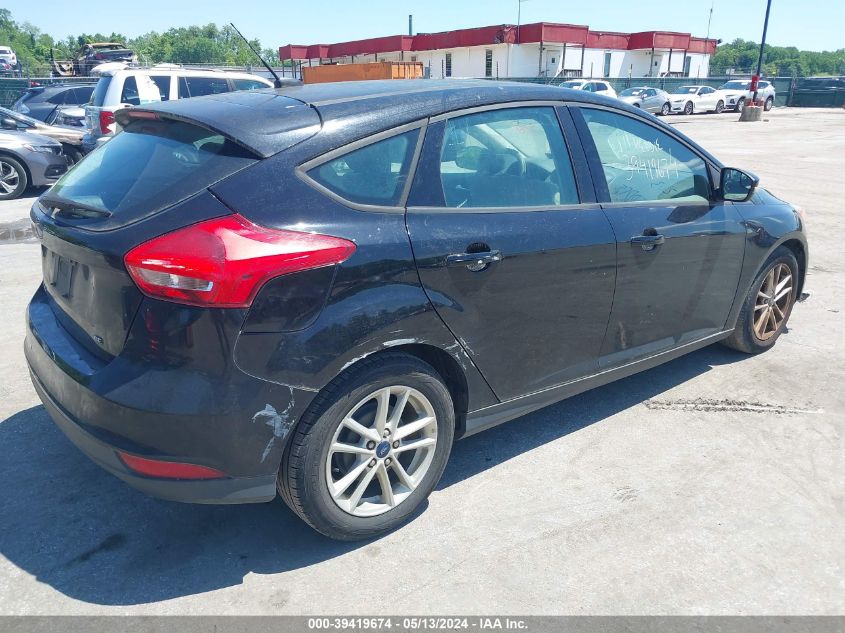 2017 Ford Focus Se VIN: 1FADP3K20HL285909 Lot: 39419674