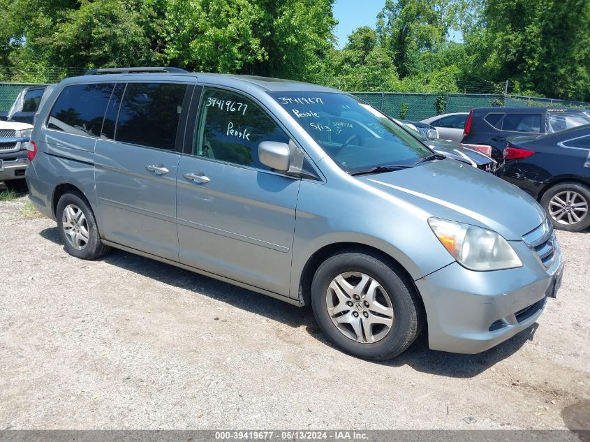 2006 Honda Odyssey Ex-L VIN: 5FNRL38616B125060 Lot: 39419677