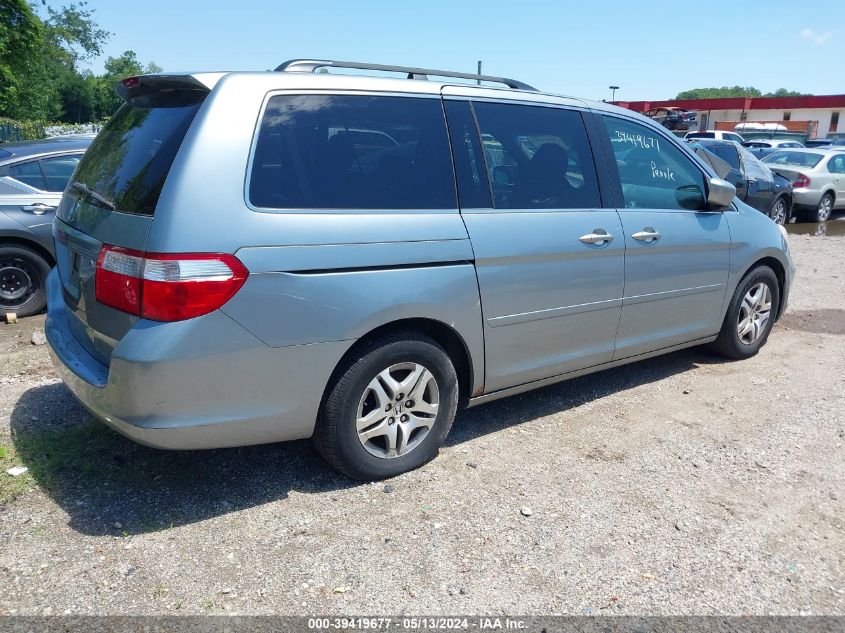 2006 Honda Odyssey Ex-L VIN: 5FNRL38616B125060 Lot: 39419677