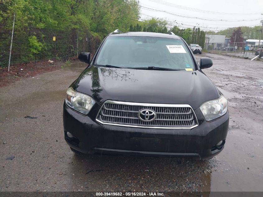 2010 Toyota Highlander Hybrid Limited VIN: JTEJW3EH9A0000000 Lot: 39419682