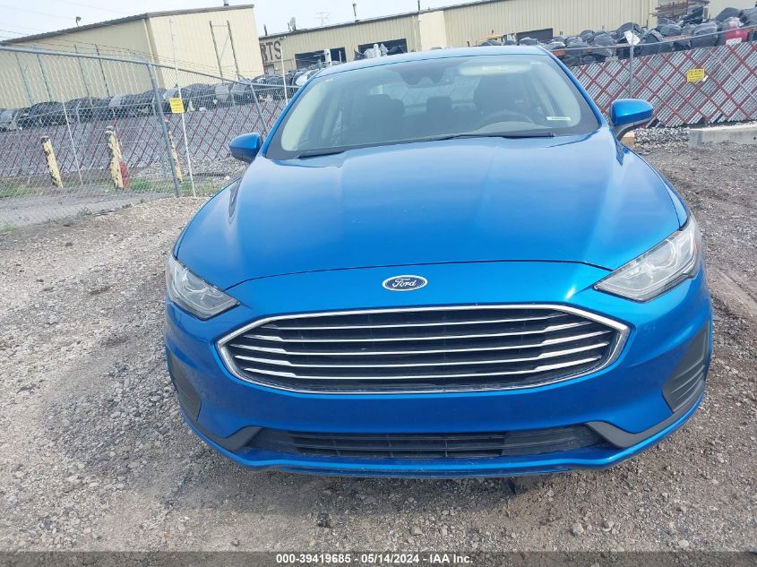 2019 Ford Fusion Hybrid Se VIN: 3FA6P0LU5KR140736 Lot: 39419685